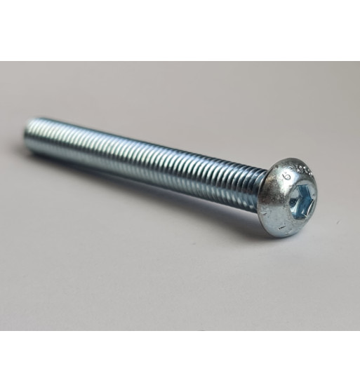 M8x70 Wkręt metryczny z łbem kulistym 200szt.