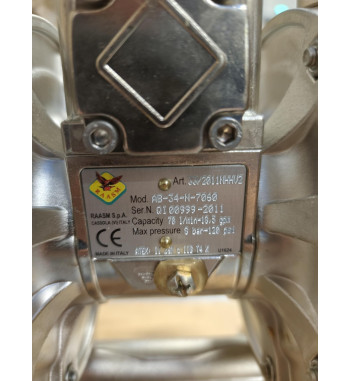 Aluminiowa pompa membranowa serii AB-34 RAASM