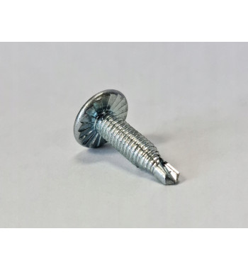 Wkręt samowiercący drobnozwojny z łbem podkładkowym 200szt.