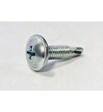 Wkręt samowiercący drobnozwojny z łbem podkładkowym 200szt.