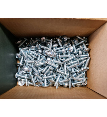 Wkręt samowiercący drobnozwojny z łbem podkładkowym 200szt.