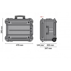 Walizka narzędziowa GTline Turtle 350 PSS