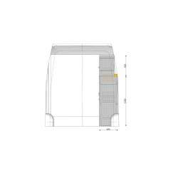 Zabudowa serwisowa, regał warsztatowy NOWY nr.2